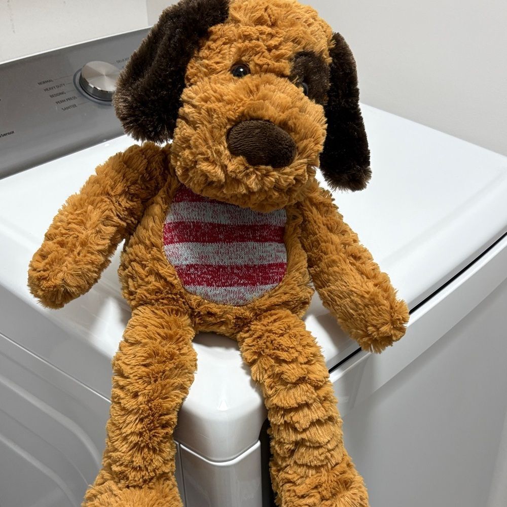 Spark MTY 21” Long Body Cuddly Plush Toy Brown Puppy VHTF.